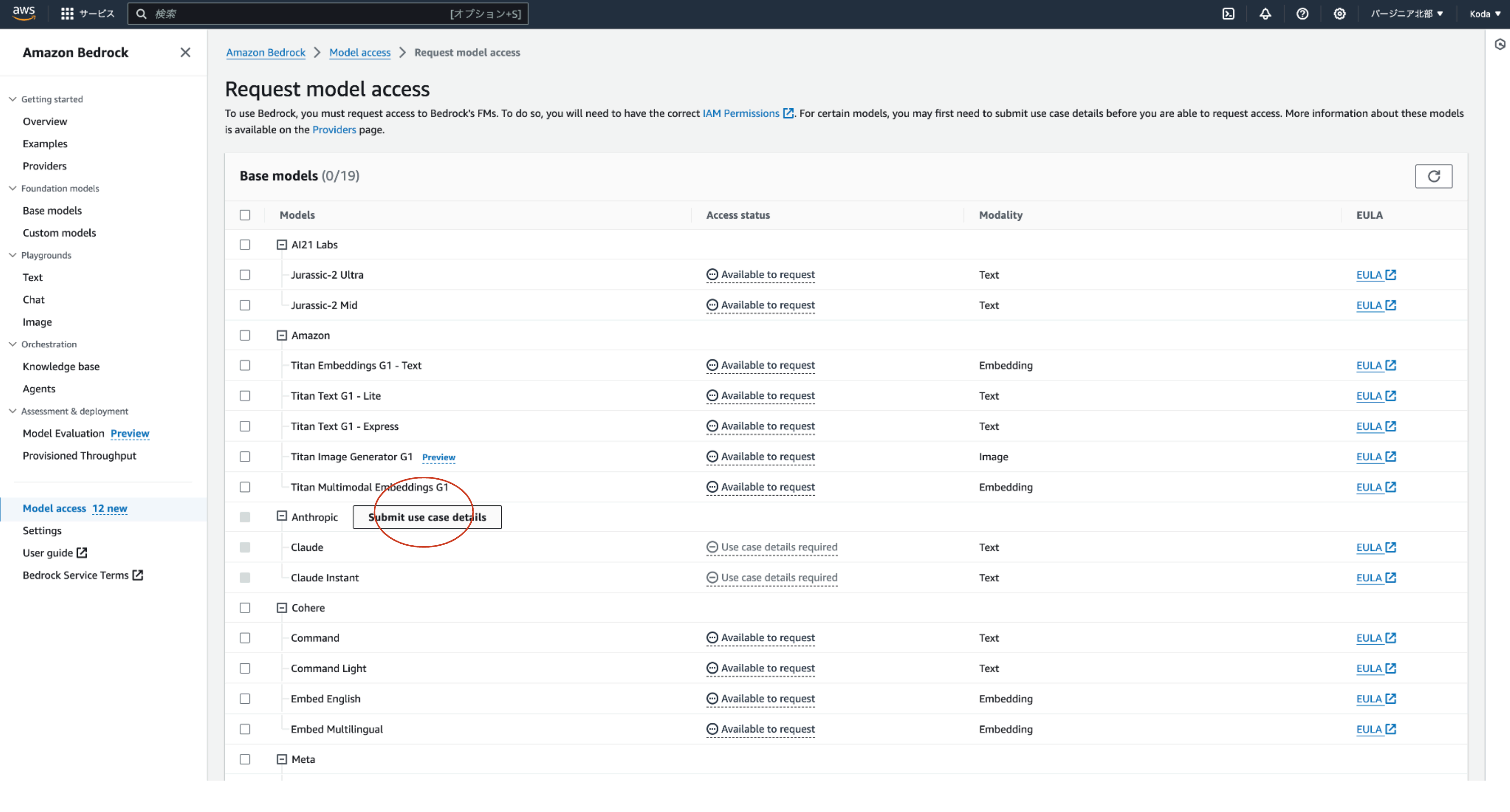 Submit use case details